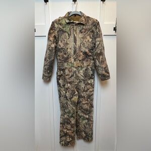 VTG Redhead Coveralls Youth 16 Advantage Timber Camo Insulated Zip Hunting Suit